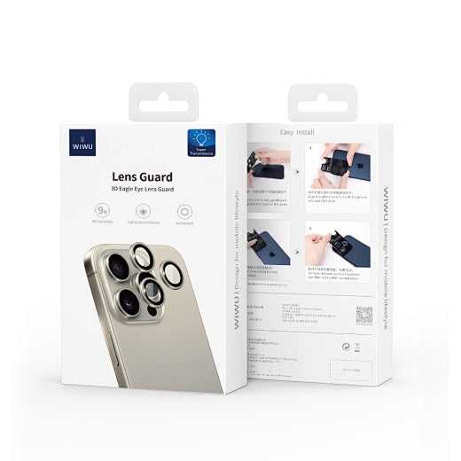 Lens Protector iPhone 15 Pro Natural Titanium LG-005