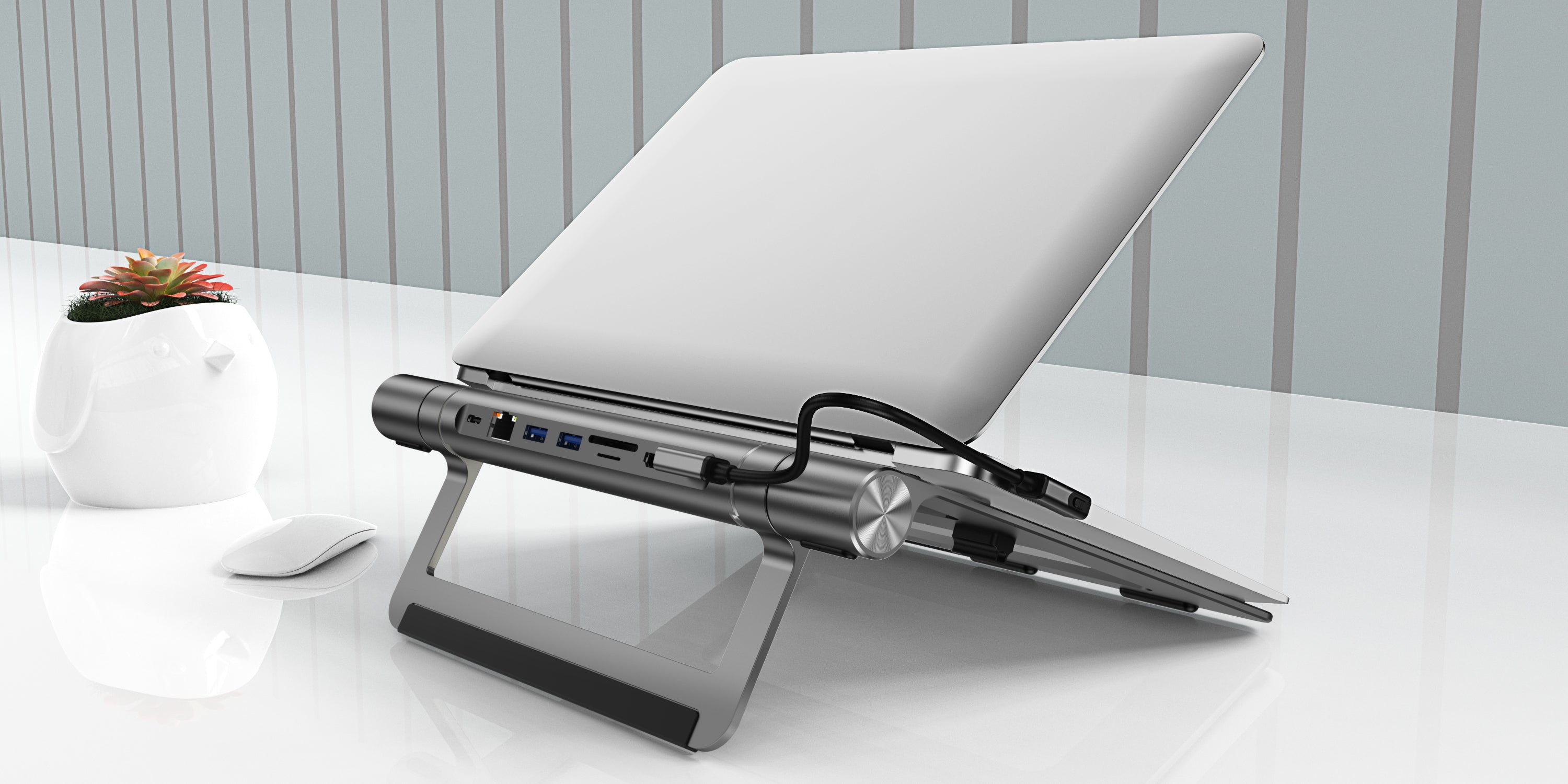 Laptop Stand Hub 8 in 1 A821CH