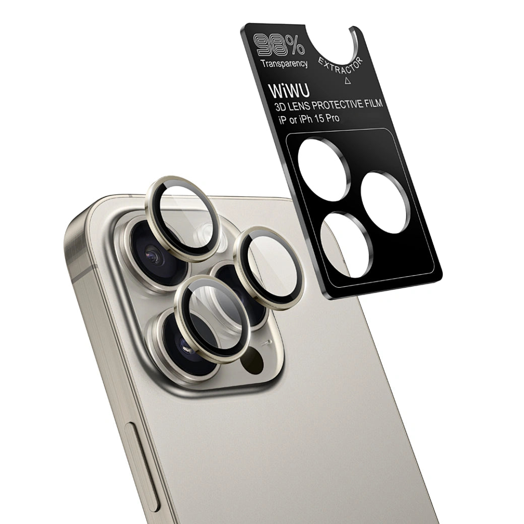 Lens Protector iPhone 15 Pro Titanium LG-005
