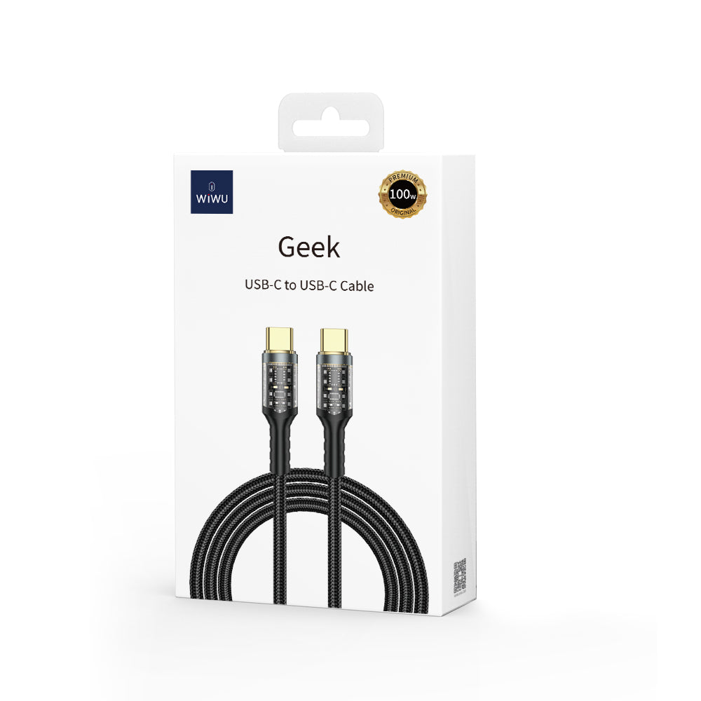 Geek C to Lightning Cable Black C016