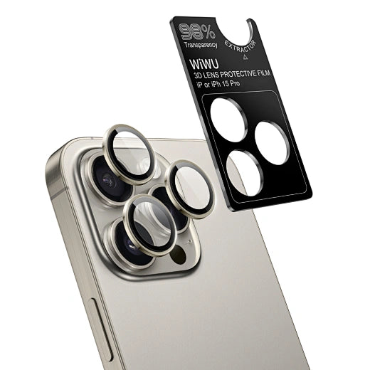 Lens Protector iPhone 16 Pro / 16 Pro Max Silver LG-005