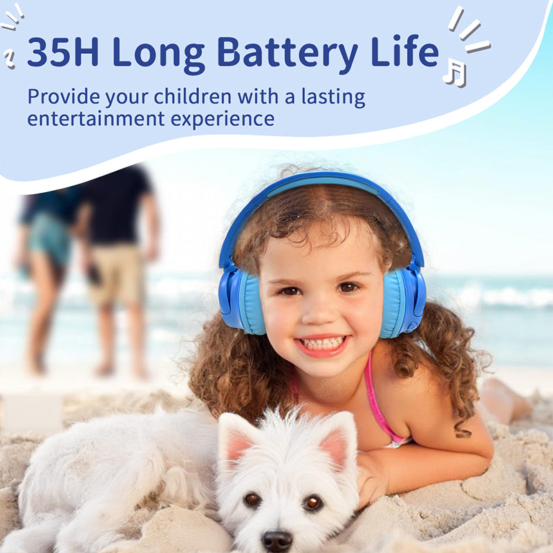 Kids Wireless Headset TD 02 Blue