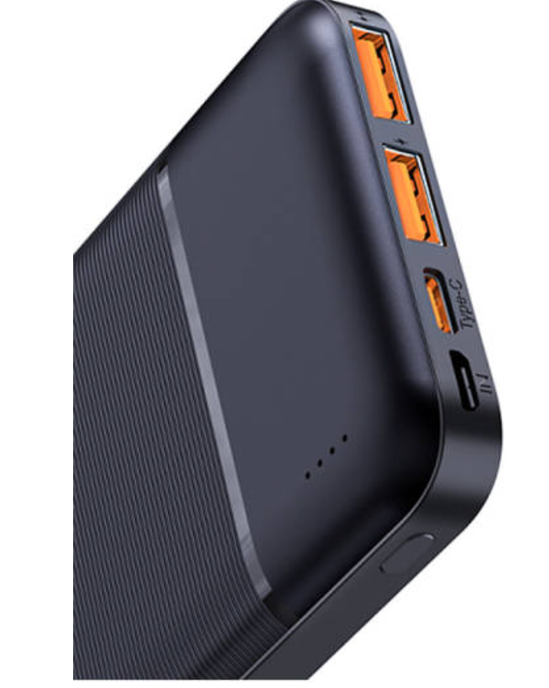 WiWu Speedy Power Bank 10000mAh Fast Charging Portable Battery Pack Dual USB Output