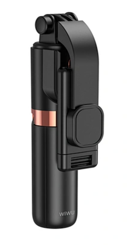WiWu Mini Tripod Selfie Stick SE011 with Bluetooth Remote, Adjustable Phone Holder and Extendable Monopod – Compact and Portable