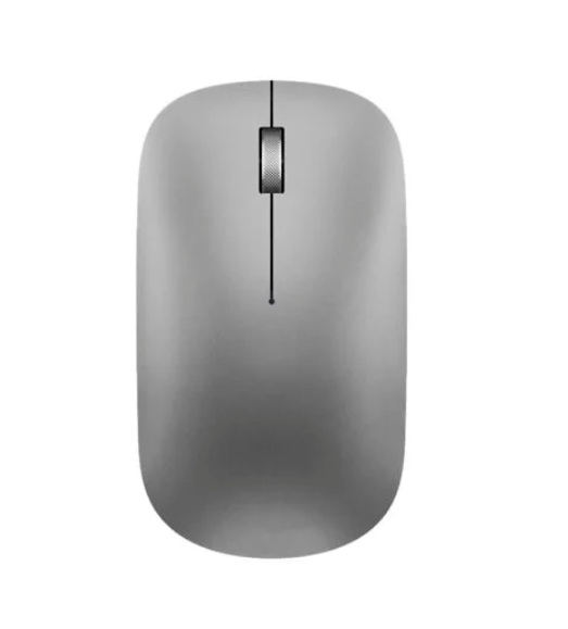 WiWu Wimice WM110 Dual Mode Wireless Mouse Silver Bluetooth 2.4GHz Rechargeable Silent Click Slim Portable Mouse