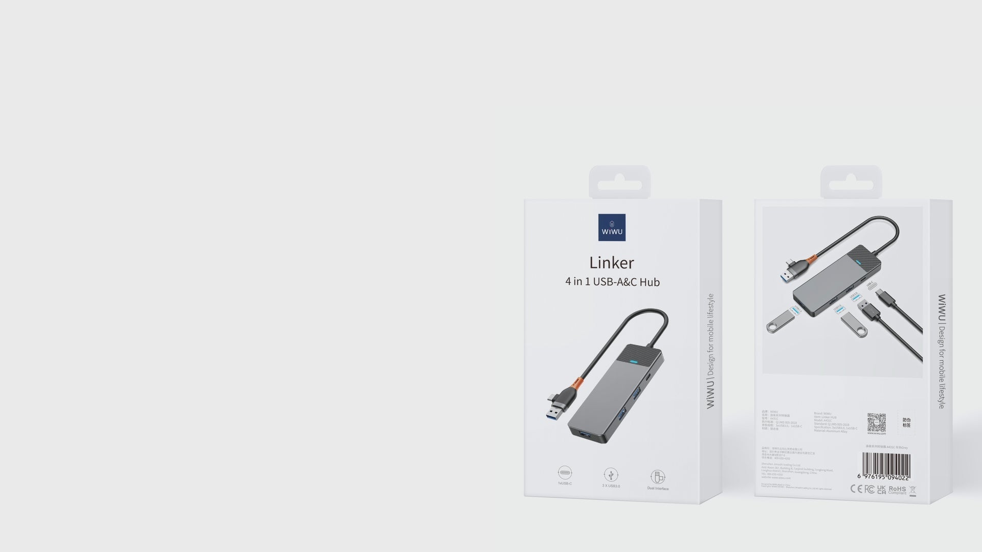 Linker 4 in 1 USB Hub